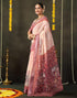 Vasthrlay Special Printed Unstitched Beige Saree