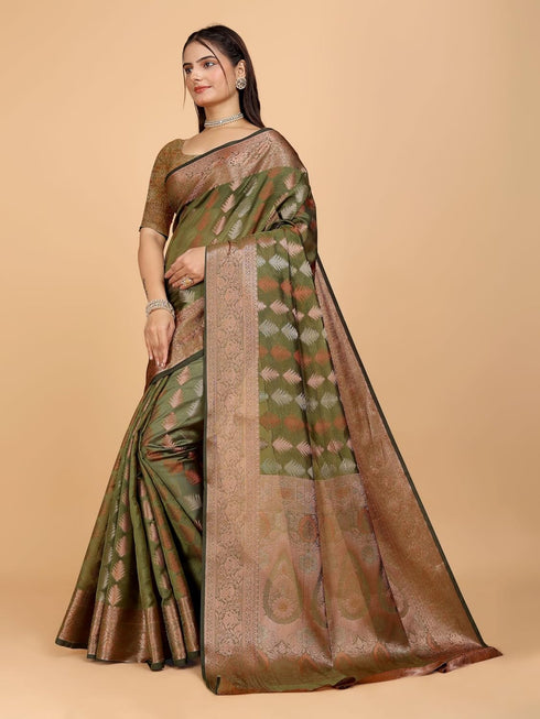 Vasthrlay Organza Ethnic Wear