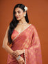 Vasthrlay Wine Unstitched Saree