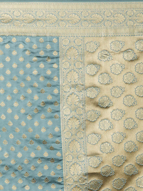 Vasthrlay Banarasi Traditional Unstitched Saree