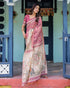 Vasthrlay Handloom Cotton Turquoise Saree