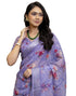 Vasthrlay Womens Cotton Unstitched Teal Saree