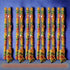 Saudeep India Brocade Lace Decorated Wooden LED Dandiya Sticks