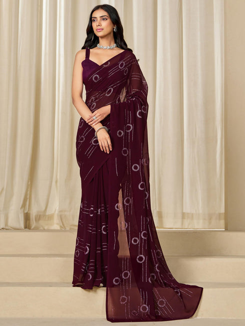Vasthrlay Georgette Saree