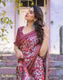 Vasthrlay Cotton Unstitched Blouse Ethnic Wear