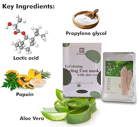 ROYAL NEEDS Foot Peeling and Exfoliating Mask