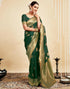 Vasthrlay Womens Banarasi Jacquard Sky Blue Saree