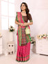 VasthrlayKanjivaram Banarasi Unstitched Rani Free Ethnic Wear