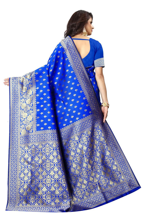 Vsathrlay Purple Kanchipuram Ethnic Wear