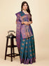 Vasthrlay Banarasi Mehendi Ethnic Wear