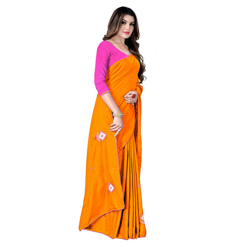 Vasthrlay Embroidery Unstitched Saree