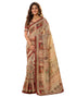 Vasthrlay Womens Printed Unstitched Purple Saree