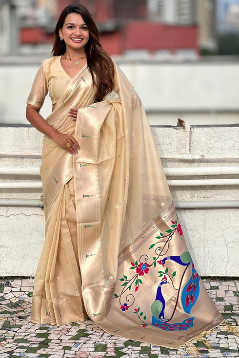 Vasthrlay Organza Kanjivaram Handloom Ethnic Wear