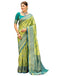 Vasthrlay Womens Banarasi Unstitched Yellow Saree