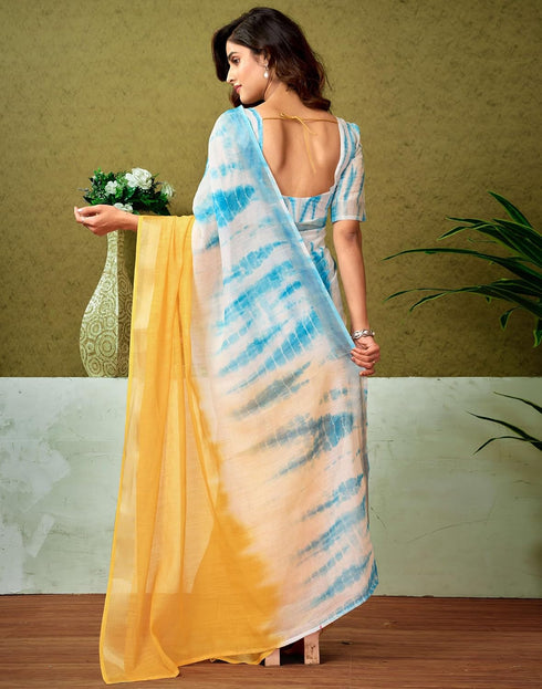 Vasthrlay Womens Cotton Printed Pink Saree