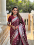 Vasthrlay Elephant Unstitched Saree