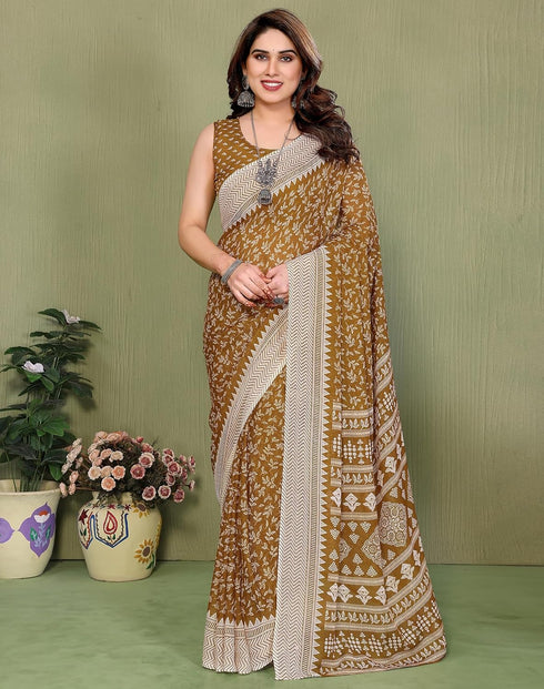 Vasthrlay Georgette Traditional Ethinic Az Ys Vaidika Ethnic Wear