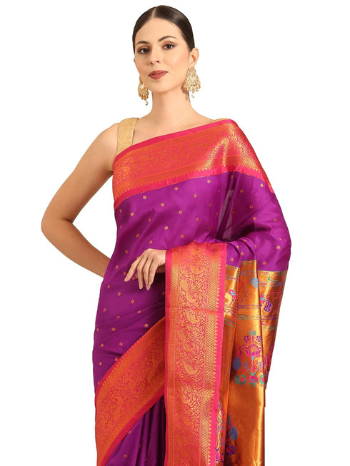Vasthrlay Paithani Bottle Saree