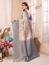 Vasthrlay Kanjivaram Unstitched Saree