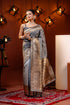 Vasthrlay Banarasi Traditional Unstitched Saree
