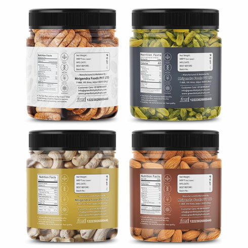 GreenFinity Dry Fruits Combo Pack
