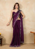 Vasthrlay Siroski Unstitch Purple Ethnic Wear