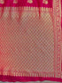 Vasthrlay Banarasi Weaving Green Saree