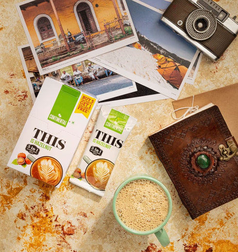 Continental THIS Hazelnut 3 in 1 Premix Instant Coffee