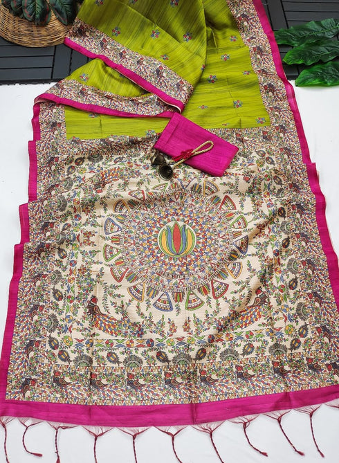 Vasthrlay Madhubani Kalamkari Traditional