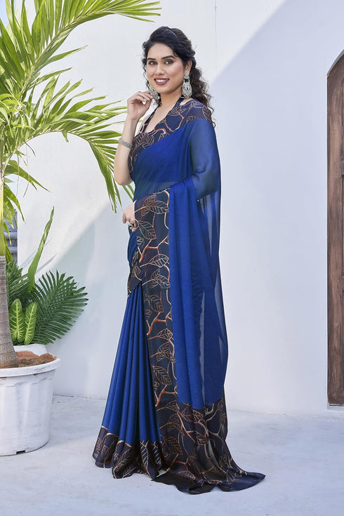 Vasthrlay Fashion Chiffon Printed Ethnic Wear