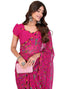 Vasthrlay Georgette Printed Jacquard Material Ethnic Wear