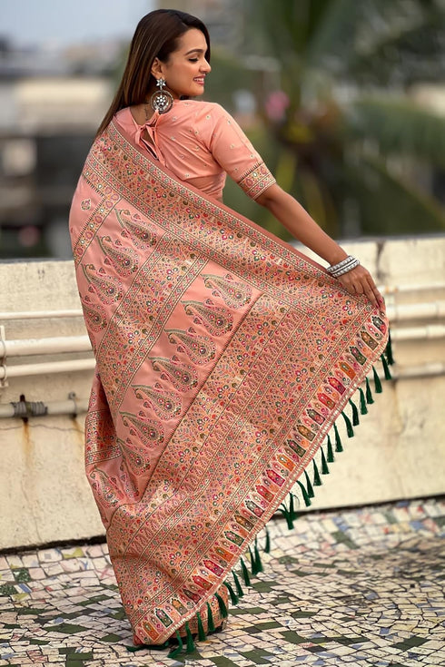 Vasthrlay Kanjivaram Unstitched Blouse Ethnic Wear