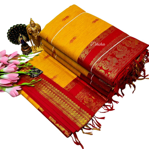 Vasthrlay Kanjivaram Tassels Saree