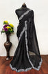 Vasthrlay Georgette Lefpecock Embellishments Occasions