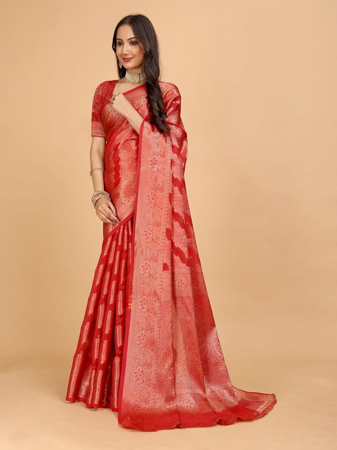 Vasthrlay Organza Embellishments Ethnic Wear