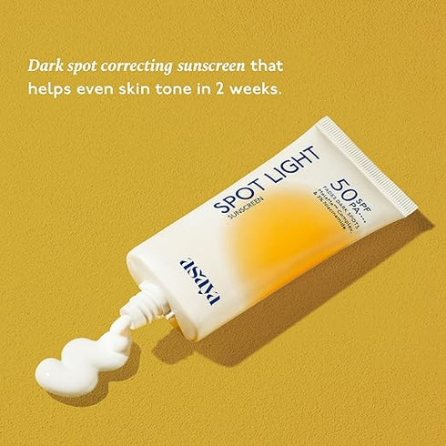 ASAYA | Spot Light Depigmenting Sunscreen SPF 50 PA++++