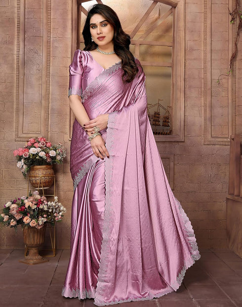 Vasthrlay Unstitched Material Az Ys Pintu Parent Pink Ethnic Wear