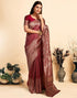 Vasthrlay Kanjivaram Banarasi Wedding Light Green Saree