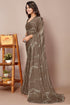 Vasthrlay Fashion Georgette Geometric Dusty Ethnic Wear