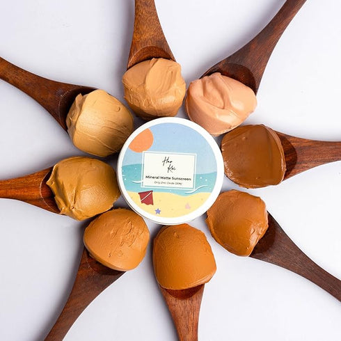 Harkoi Tinted Mineral Matte High Protection Sunscreen SPF 35 Shade