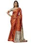 Vasthrlay Bandhani Printed Unstitched Wine Saree
