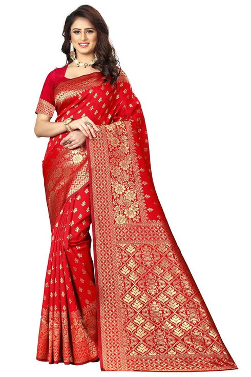 Vasthrlay Purple Kanchipuram Ethnic Wear