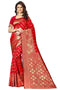 Vsathrlay Purple Kanchipuram Ethnic Wear