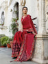 Vasthrlay Chiffon Printed Dark Saree