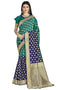 Vasthrlay Banarasi Gs Bridal Green Ethnic Wear