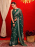 Vasthrlay Georgette Printed Navy Navy Blue Saree