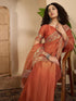 Vasthrlay Georgette Embroidery Dusty Saree