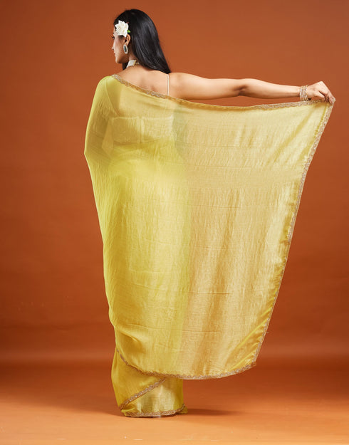 Vasthrlay Border Unstitched Saree
