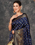 Vasthrlay Banarasi Unstitched Saree