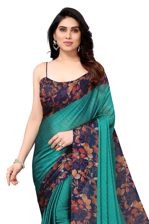 Vasthrlay Fashion Rhinestone Embellished Black Ethnic Wear
